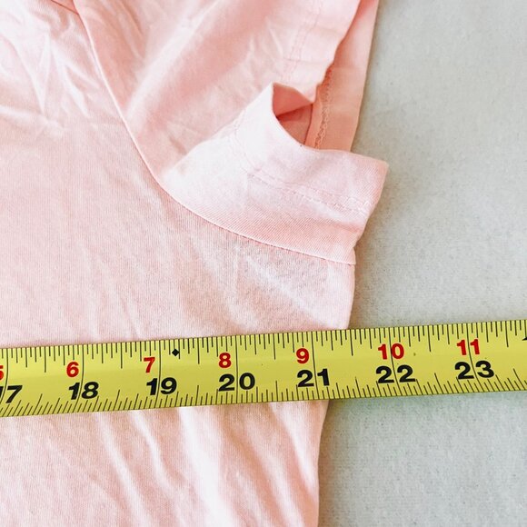Lincoln Outfitters Women's Pink Short-Sleeve Cotton T-Shirt Size Large NWOT - Picture 9 of 10